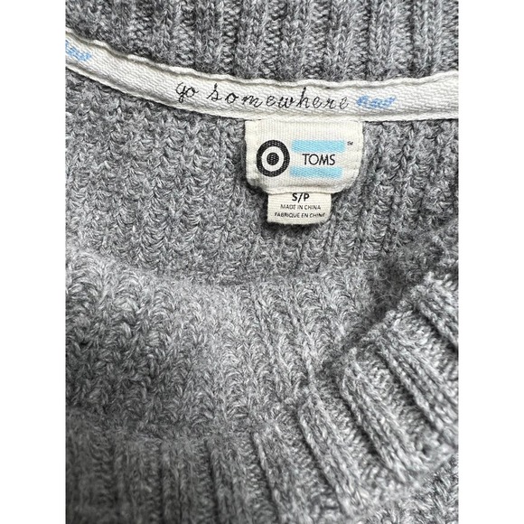 Toms cable knit Sweater size Small - Picture 3 of 3
